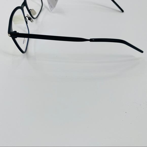 NEW Saint Laurent SL 265 005 Black Authentic Metal Eyeglasses Frame 56-20 - Picture 14 of 16